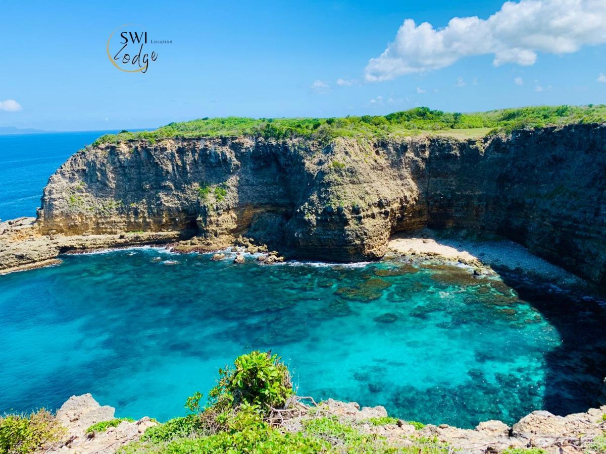 Swilodge Vue Sur Mer ! Petit Dejeuner Et Location De Voiture Possible Le Moule Exterior photo